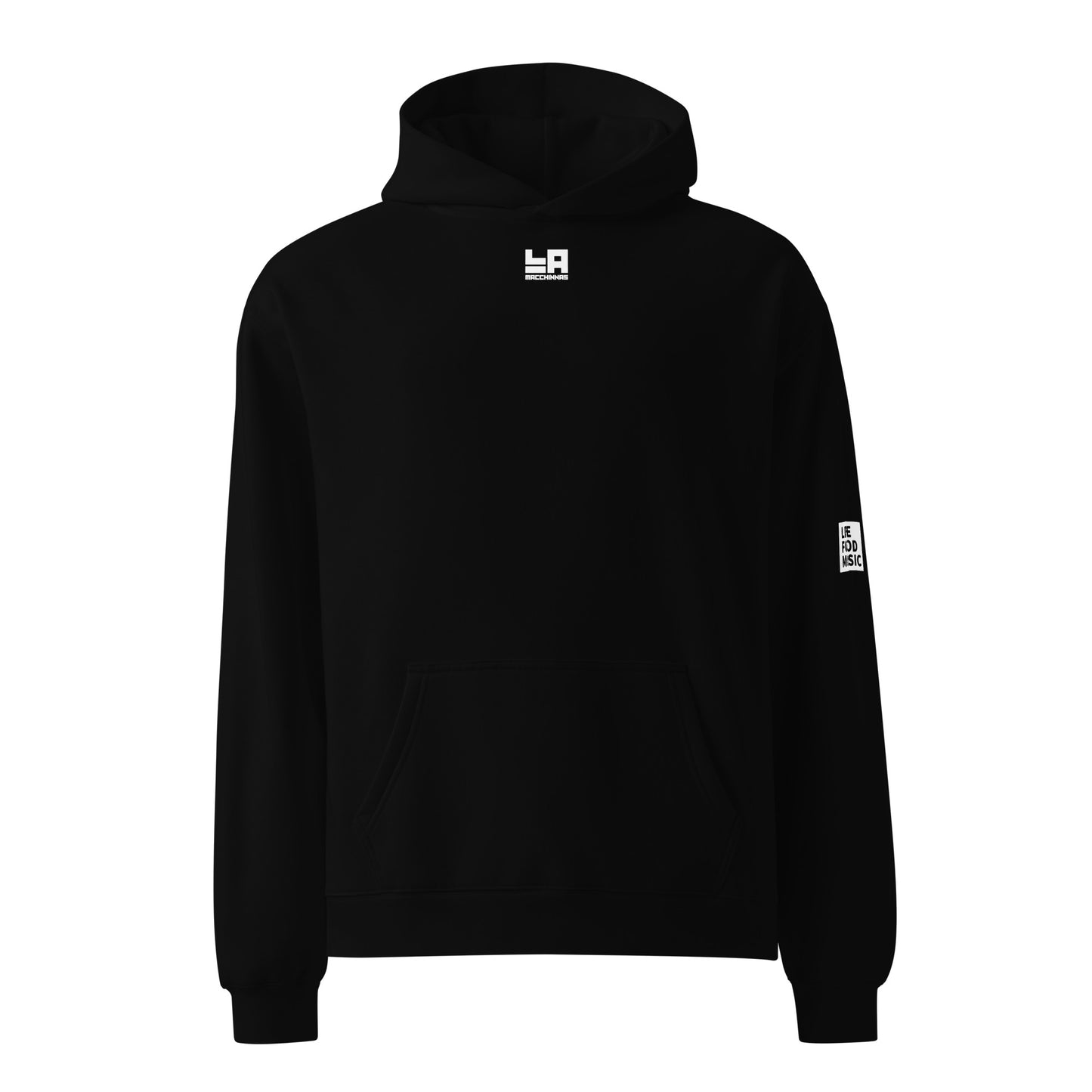 LA MACCHINNAS OVERSIZED HOODIE