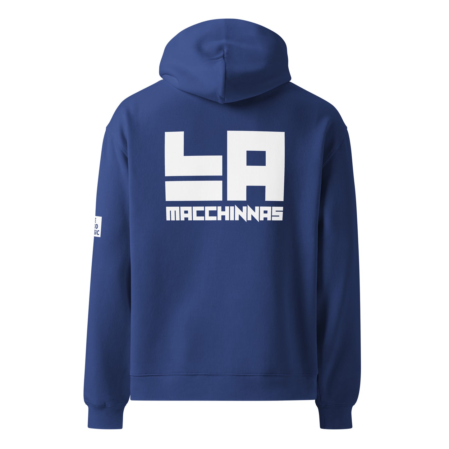 LA MACCHINNAS OVERSIZED HOODIE