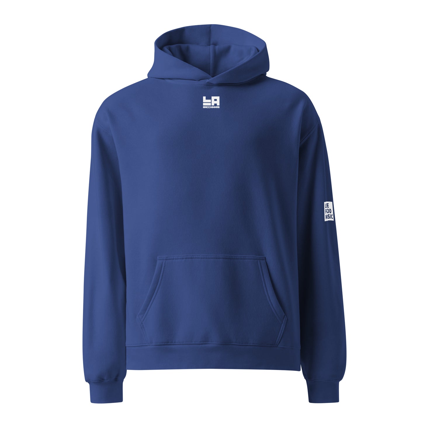 LA MACCHINNAS OVERSIZED HOODIE