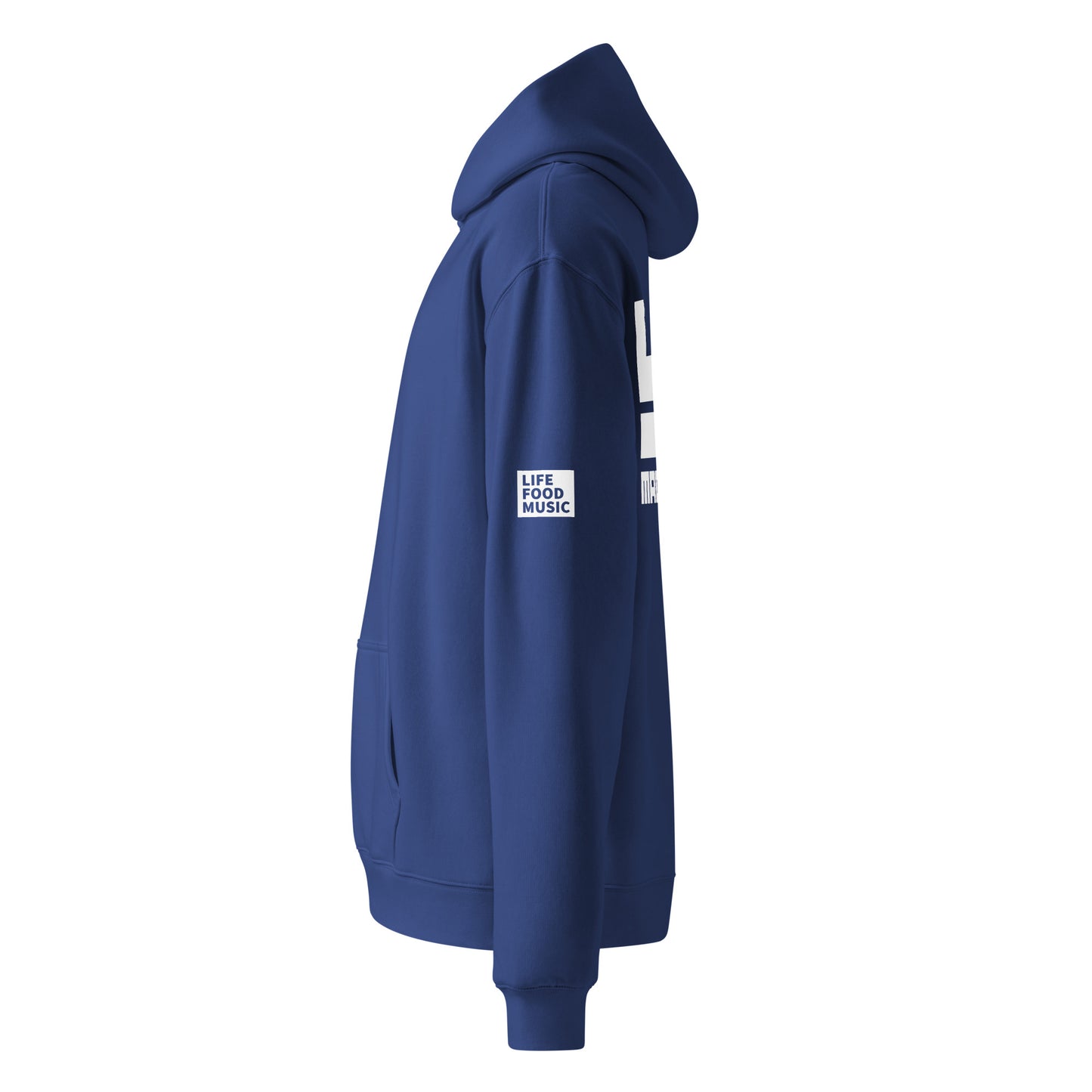 LA MACCHINNAS OVERSIZED HOODIE