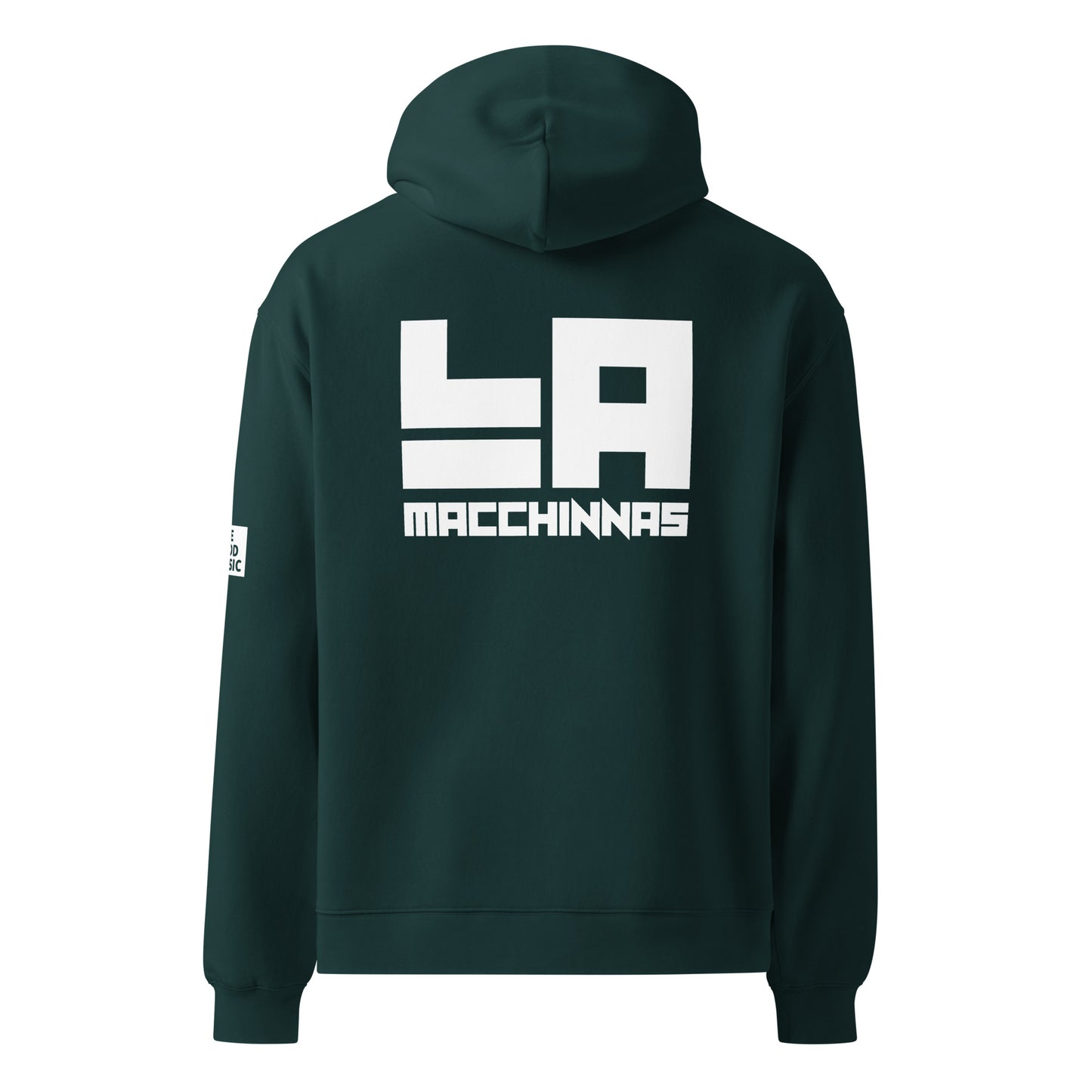 LA MACCHINNAS OVERSIZED HOODIE