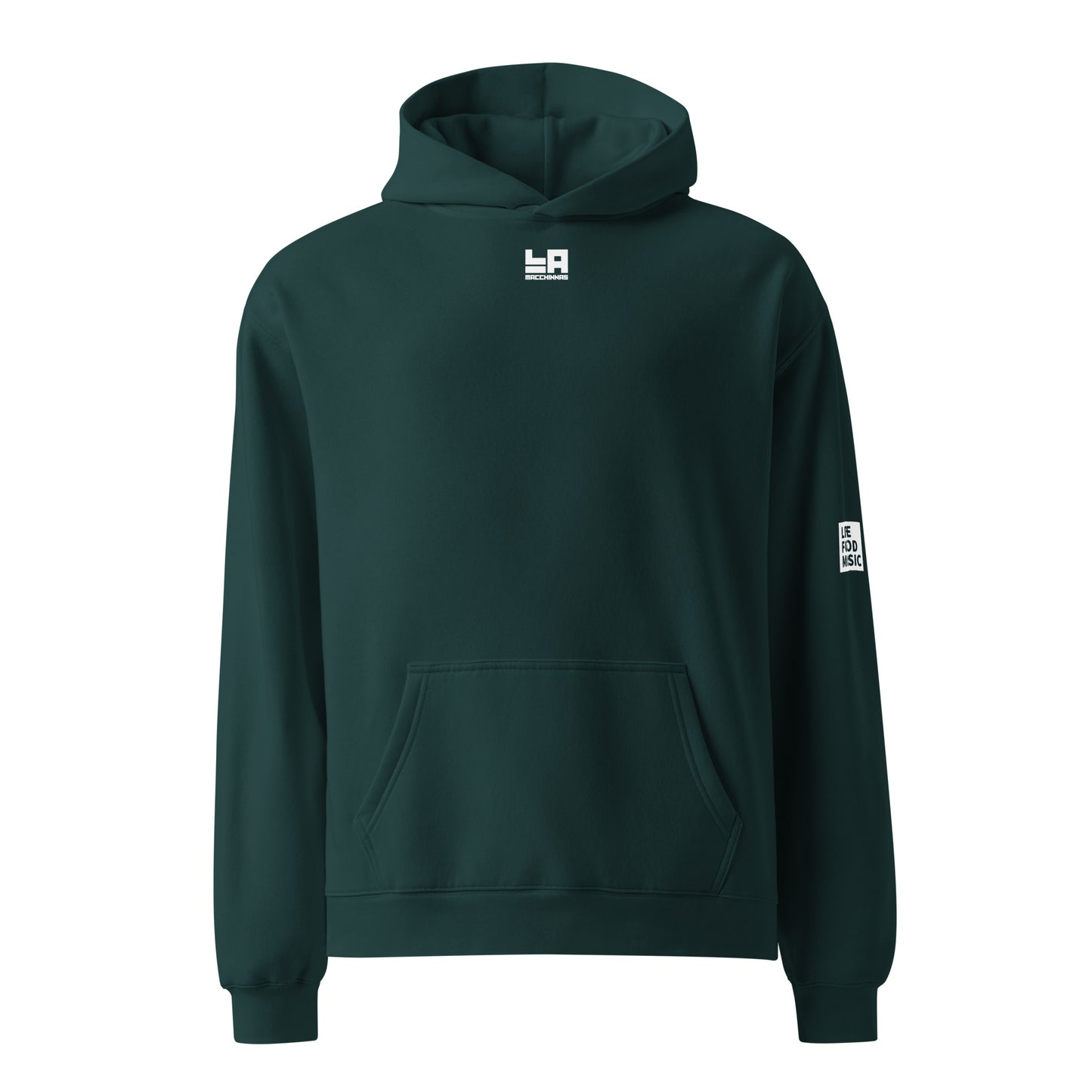 LA MACCHINNAS OVERSIZED HOODIE