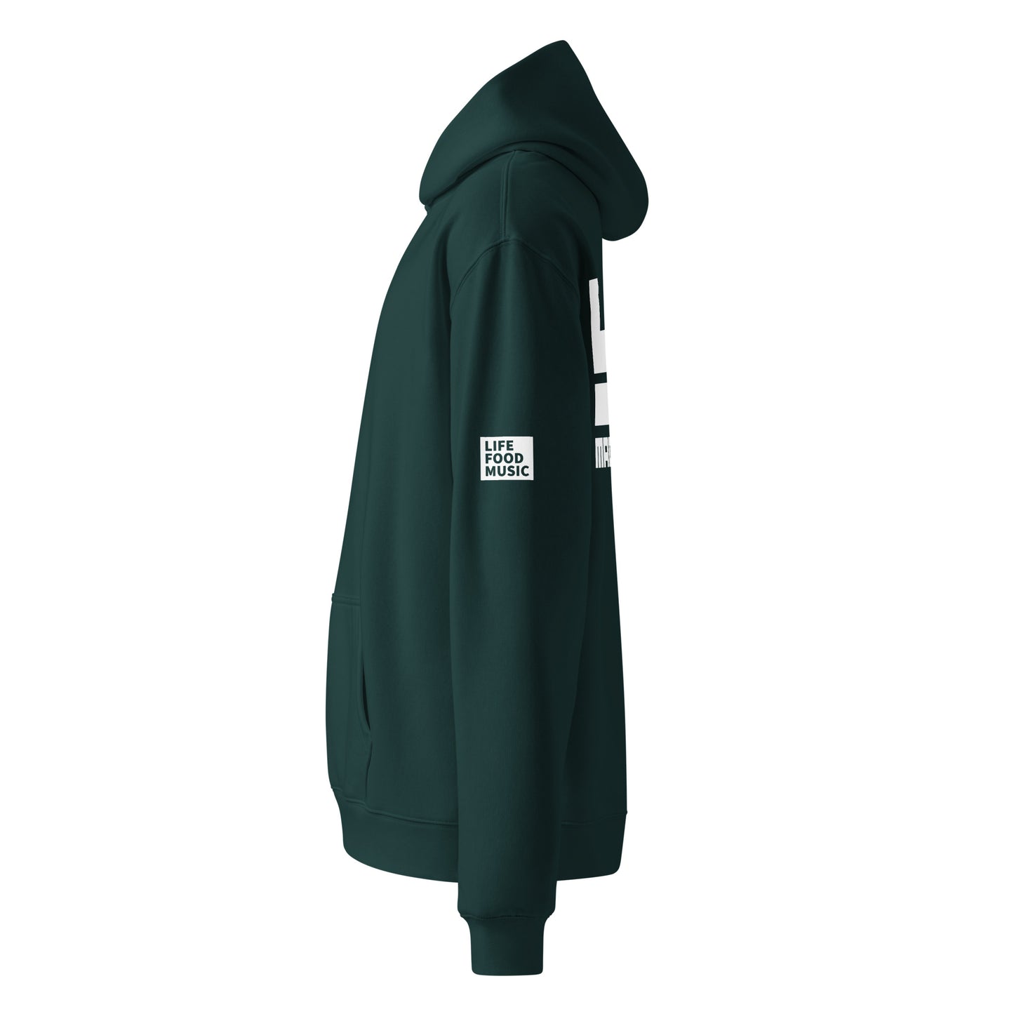 LA MACCHINNAS OVERSIZED HOODIE