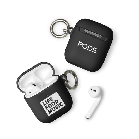 LFM AIRPODS CASE WHITE LOGO