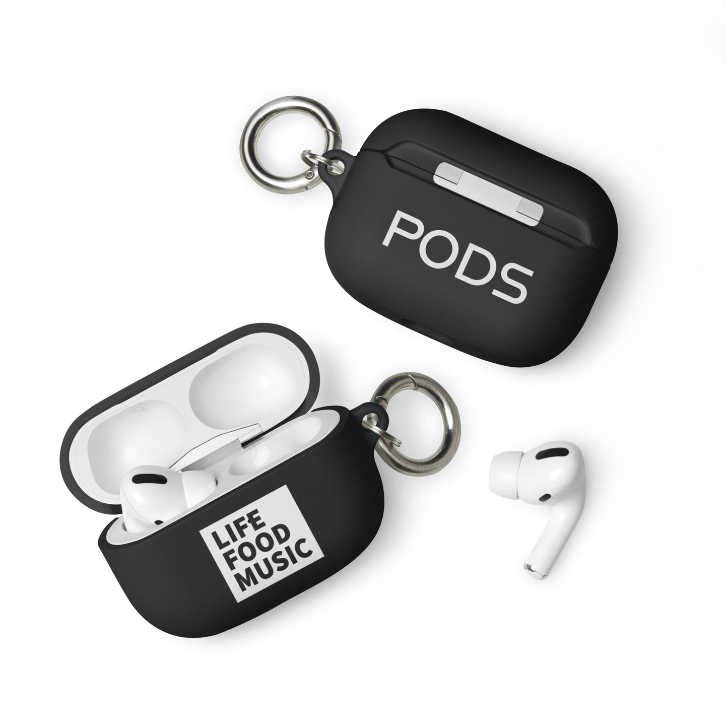 LFM AIRPODS PRO CASE WHITE LOGO