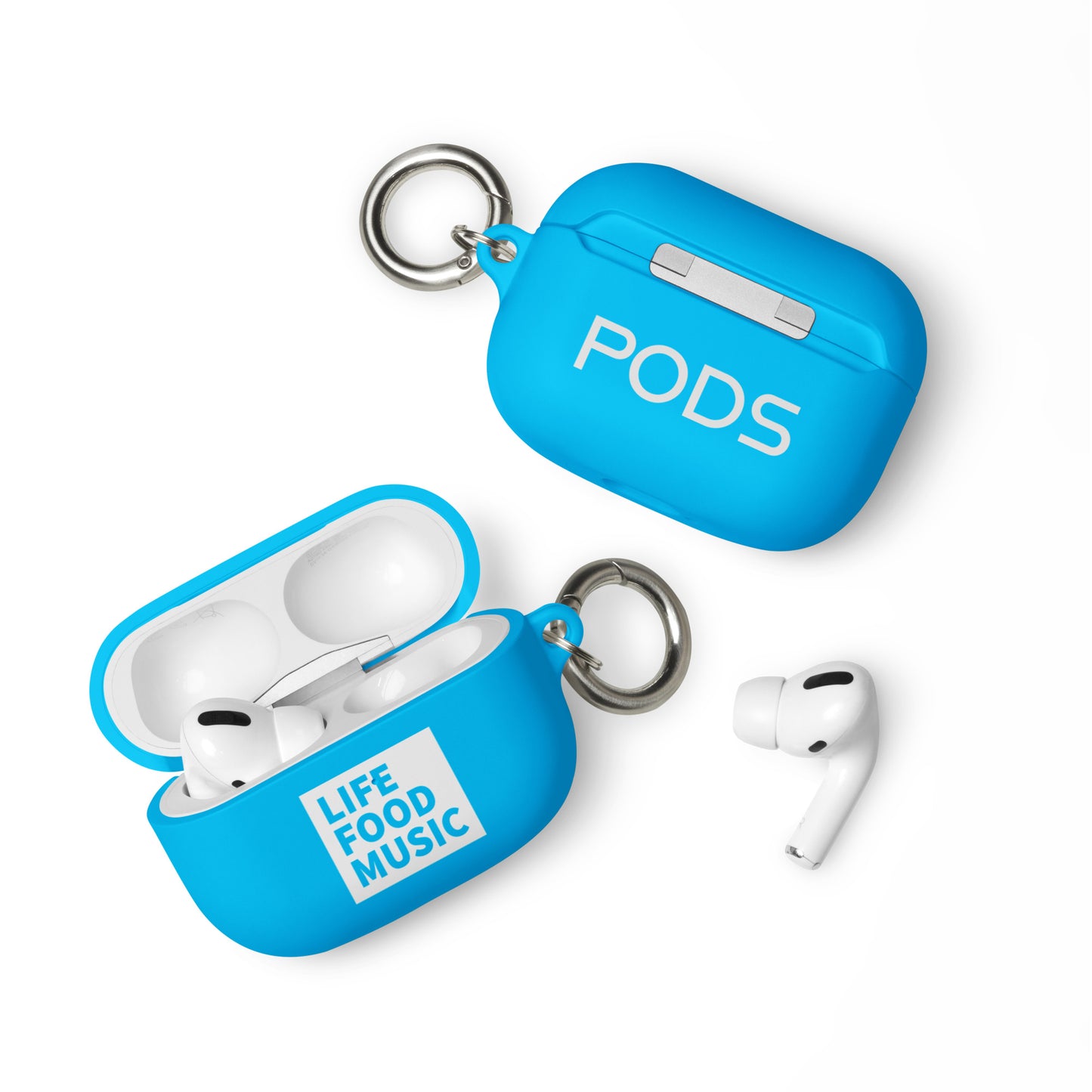 LFM AIRPODS PRO CASE WHITE LOGO