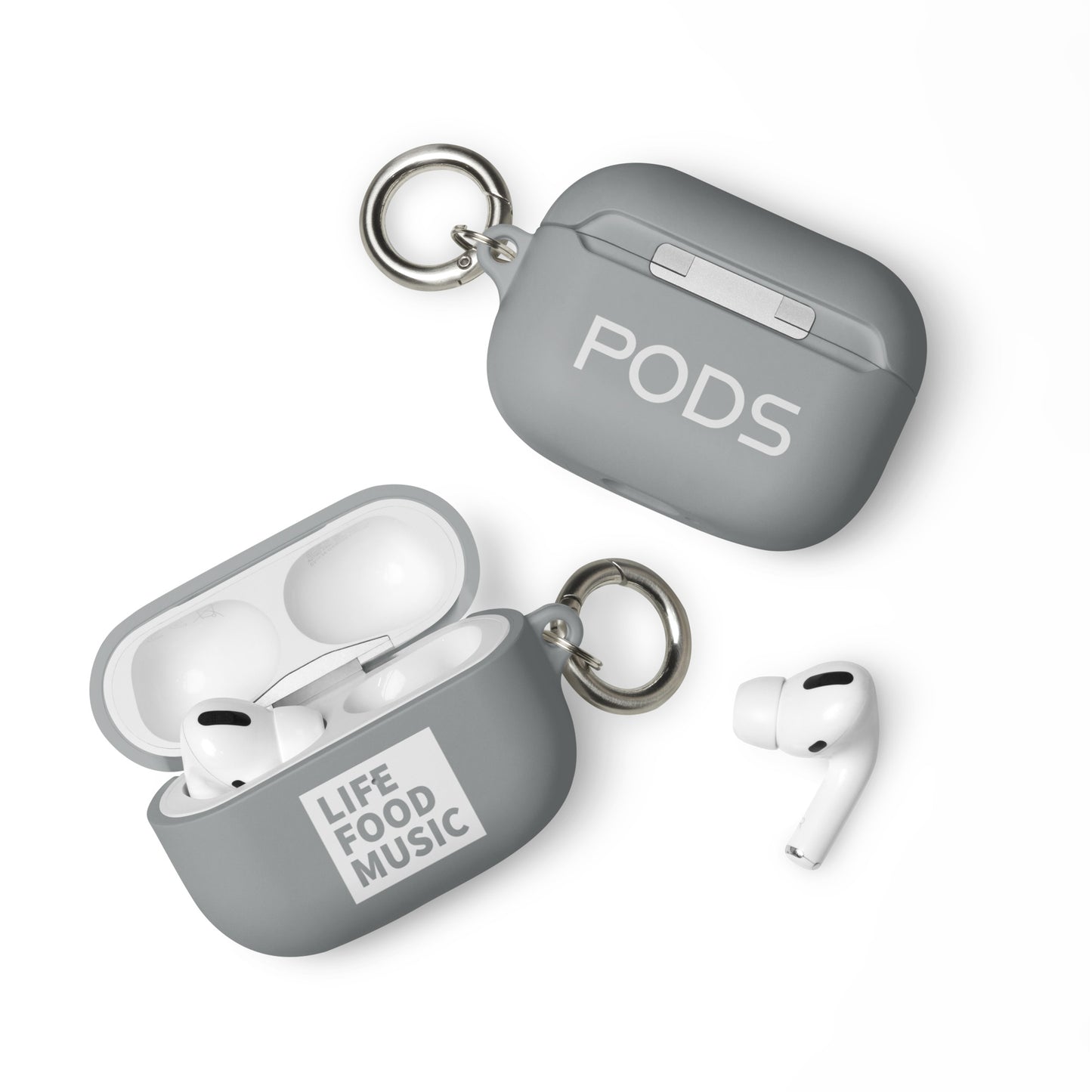 LFM AIRPODS PRO CASE WHITE LOGO