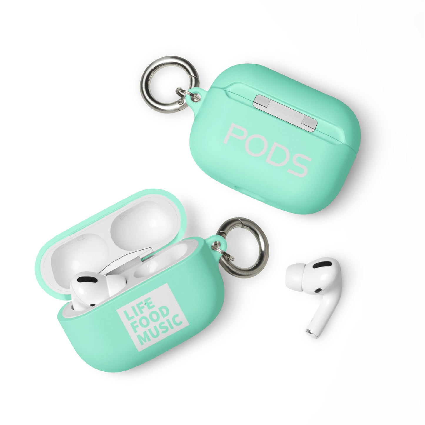 LFM AIRPODS PRO CASE WHITE LOGO