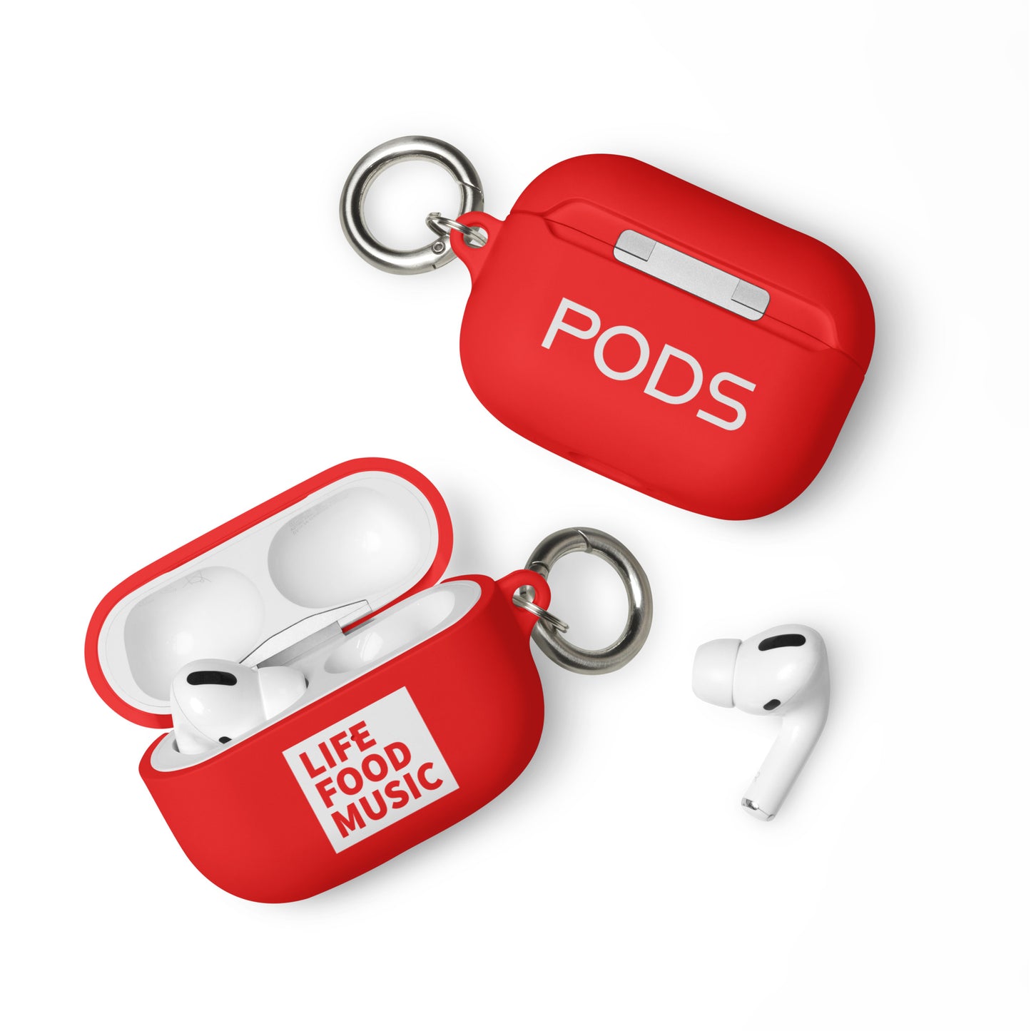 LFM AIRPODS PRO CASE WHITE LOGO