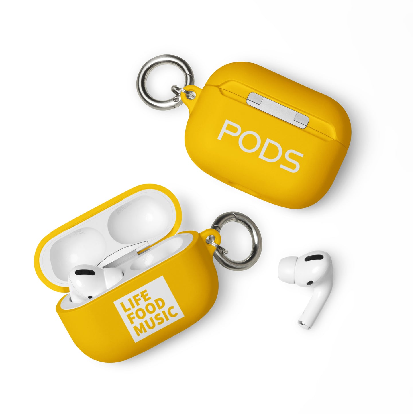 LFM AIRPODS PRO CASE WHITE LOGO