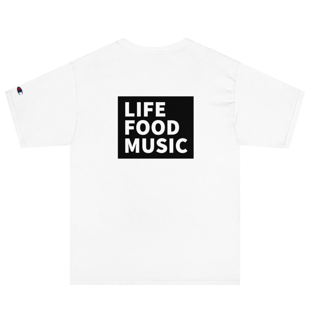 LFM BLACK LOGO CHAMPION TEE