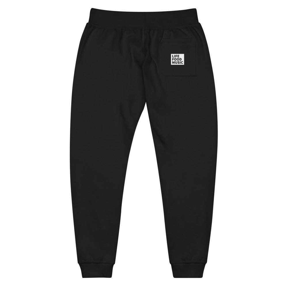 LFM WHITE LOGO SWEATS