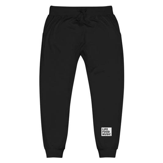 LFM WHITE LOGO SWEATS